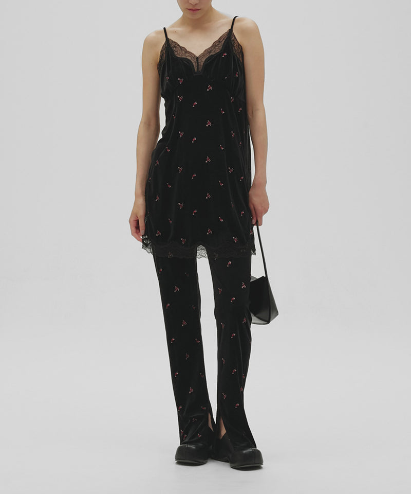 【TODAYFUL / トゥデイフル】Petit Flower Velour Tunic / プチフラワーベロアチュニック