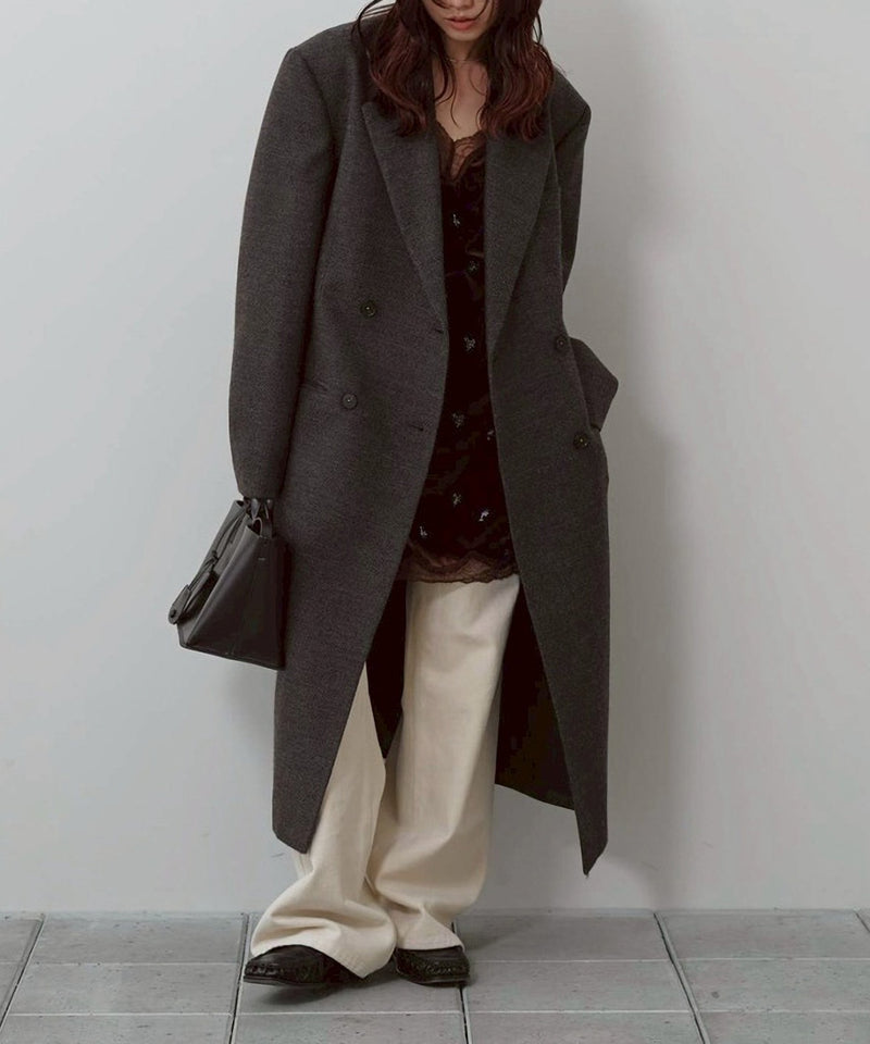 11月上旬～下旬頃入荷予定【TODAYFUL / トゥデイフル】Wool 100% Chester Coat / ウール100%チェスターコート