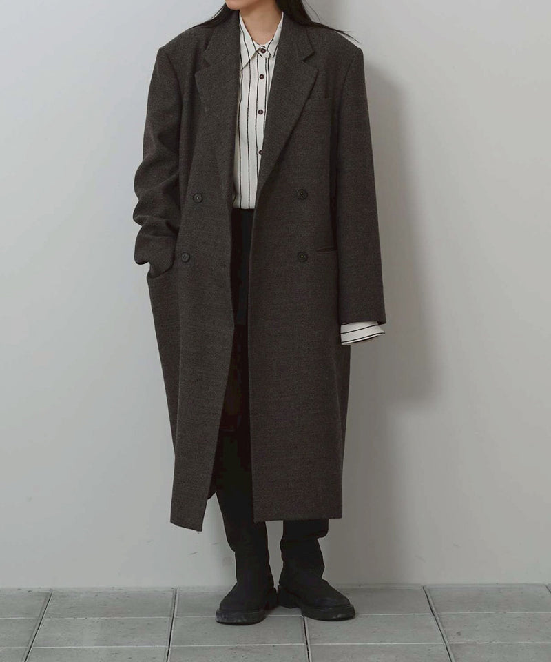 11月上旬～下旬頃入荷予定【TODAYFUL / トゥデイフル】Wool 100% Chester Coat / ウール100%チェスターコート
