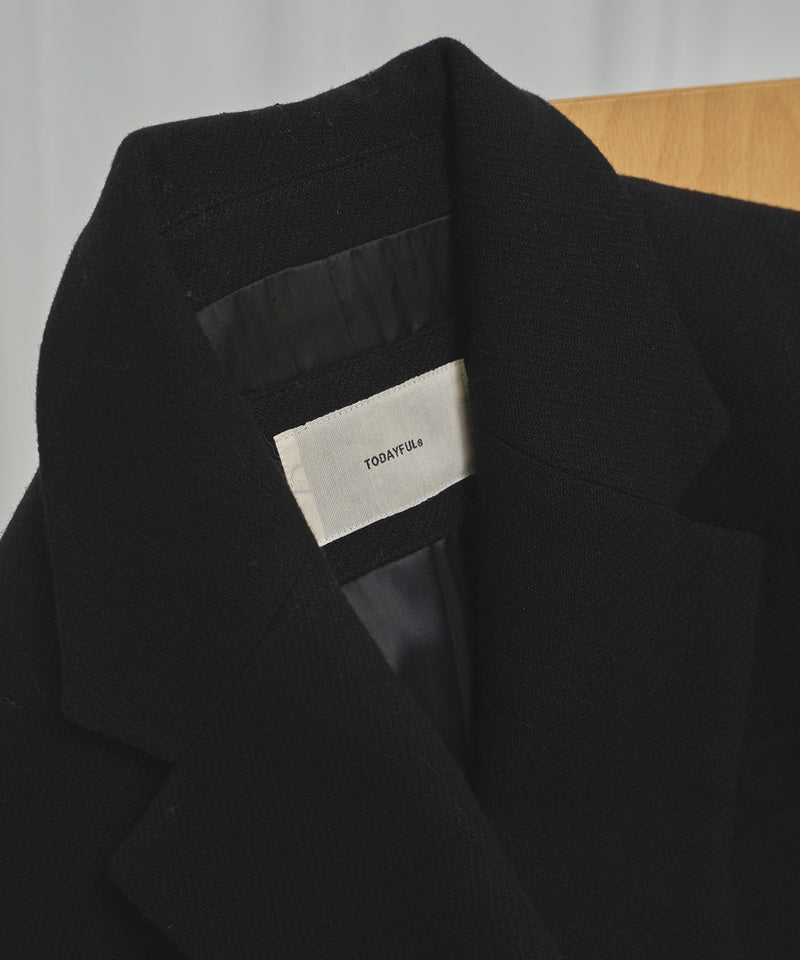 11月上旬～下旬頃入荷予定【TODAYFUL / トゥデイフル】Wool 100% Chester Coat / ウール100%チェスターコート
