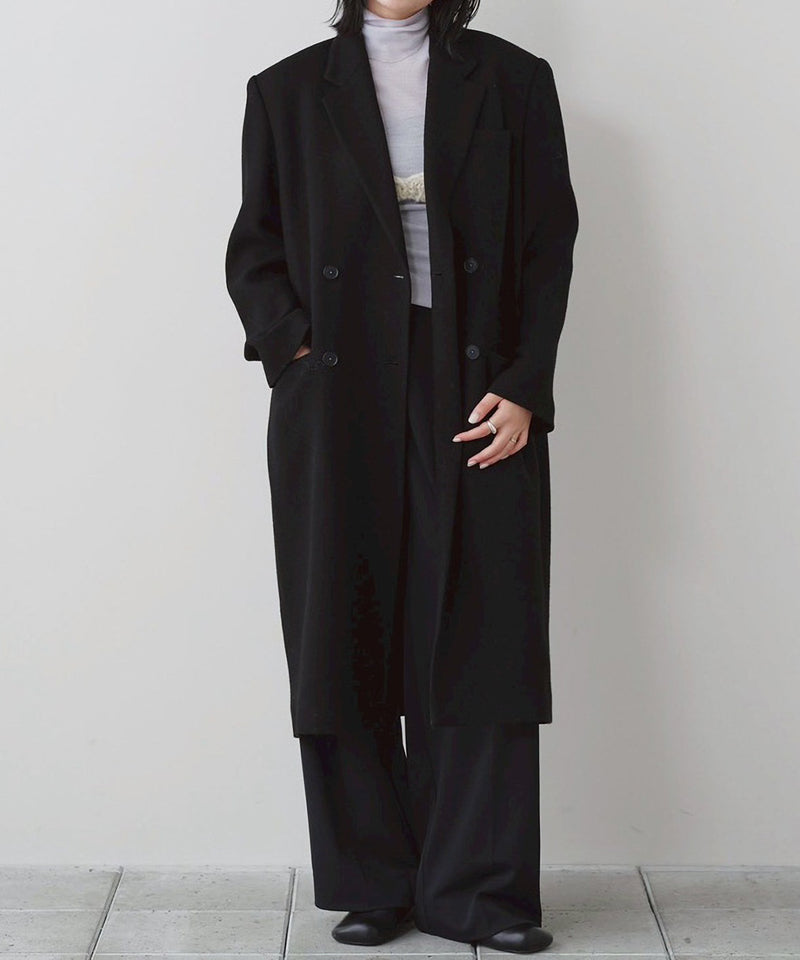 11月上旬～下旬頃入荷予定【TODAYFUL / トゥデイフル】Wool 100% Chester Coat / ウール100%チェスターコート