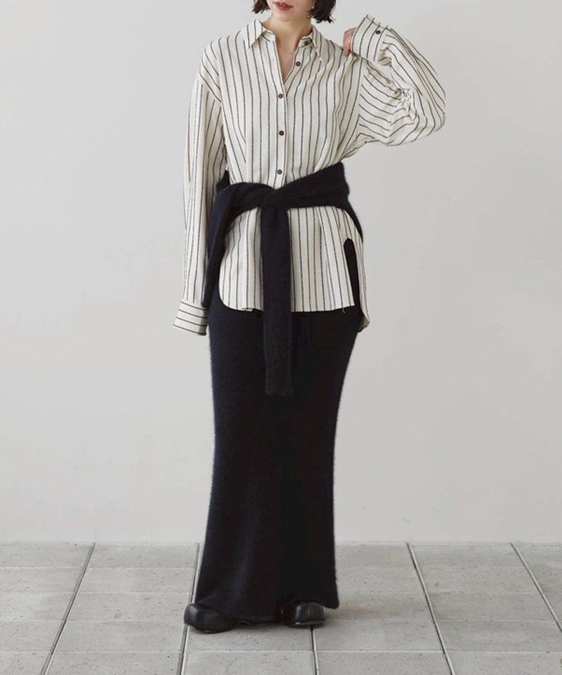 11月中旬～12月上旬頃入荷予定【TODAYFUL / トゥデイフル】Fox Wool Pencil Skirt / フォックスウールペンシルスカート