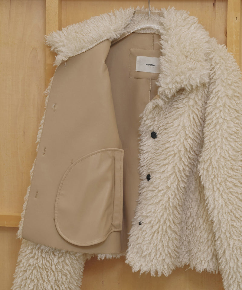11月下旬～12月中旬頃入荷予定【TODAYFUL / トゥデイフル】Fur Short Coat / ファーショートコート