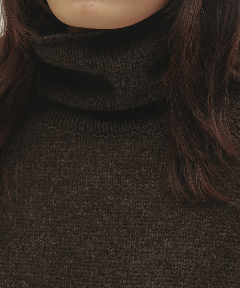 12月中旬～1月上旬頃入荷予定【TODAYFUL / トゥデイフル】Wool 100% Turtle Knit / ウール100%タートルニット