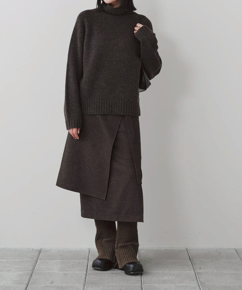 12月中旬～1月上旬頃入荷予定【TODAYFUL / トゥデイフル】Wool 100% Turtle Knit / ウール100%タートルニット