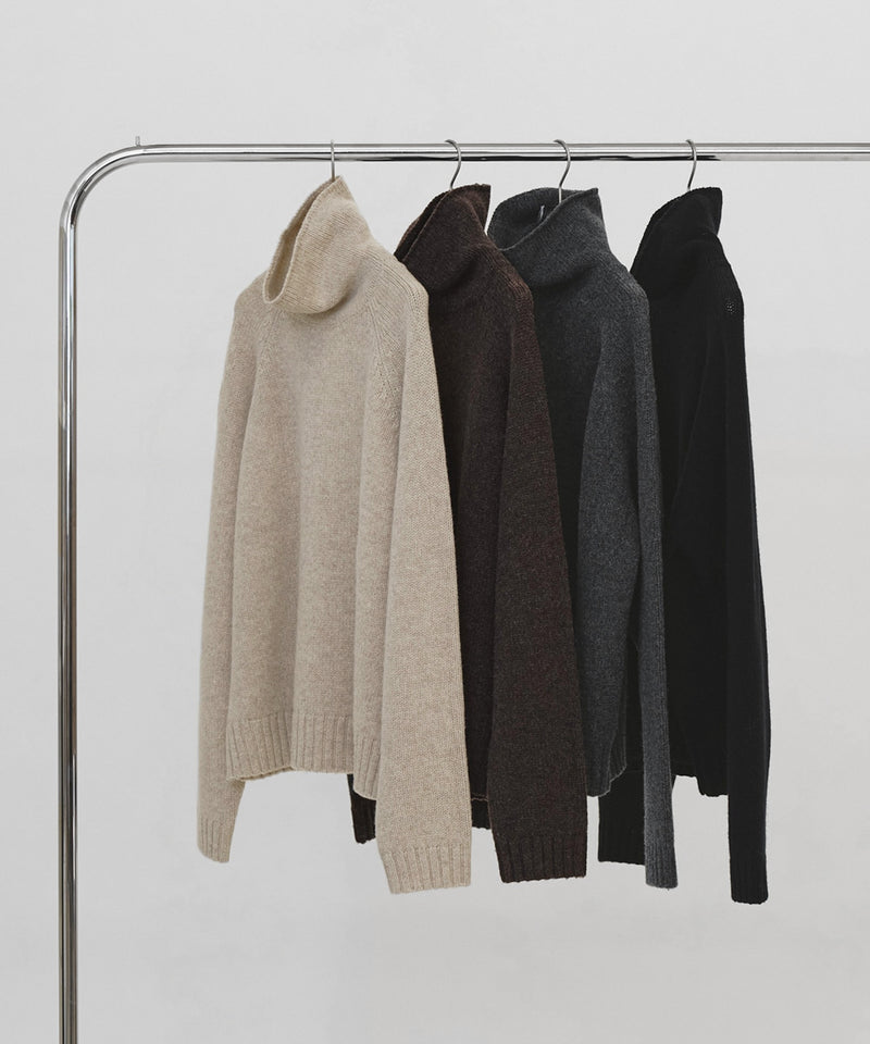 12月中旬～1月上旬頃入荷予定【TODAYFUL / トゥデイフル】Wool 100% Turtle Knit / ウール100%タートルニット