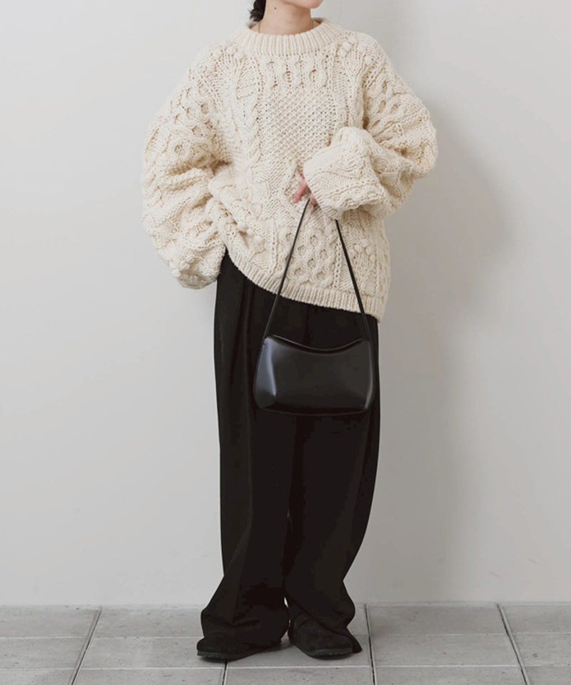 12月中旬入荷予定【TODAYFUL / トゥデイフル】Bonding Wide Trousers / ボンディングワイドトラウザーズ