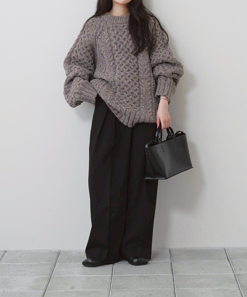 12月中旬入荷予定【TODAYFUL / トゥデイフル】Bonding Wide Trousers / ボンディングワイドトラウザーズ