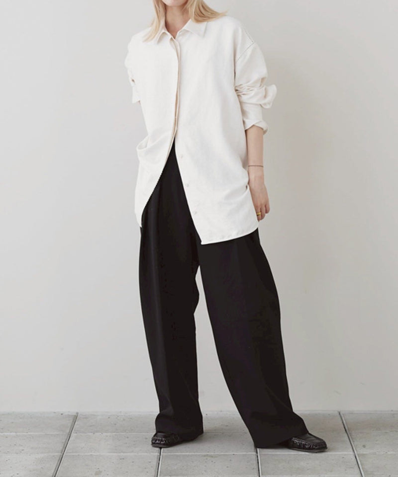 12月中旬入荷予定【TODAYFUL / トゥデイフル】Bonding Wide Trousers / ボンディングワイドトラウザーズ