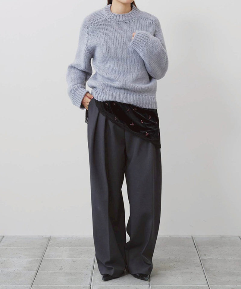 12月中旬入荷予定【TODAYFUL / トゥデイフル】Bonding Wide Trousers / ボンディングワイドトラウザーズ