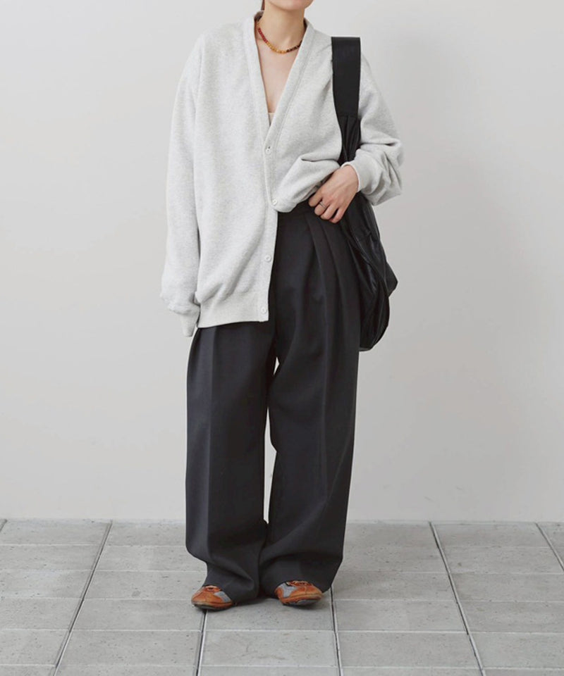 12月中旬入荷予定【TODAYFUL / トゥデイフル】Bonding Wide Trousers / ボンディングワイドトラウザーズ