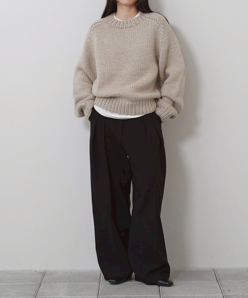 12月中旬入荷予定【TODAYFUL / トゥデイフル】Bonding Wide Trousers / ボンディングワイドトラウザーズ