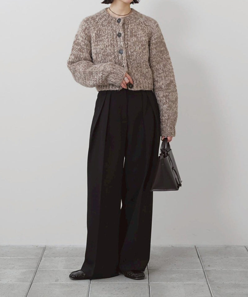 12月中旬入荷予定【TODAYFUL / トゥデイフル】Bonding Wide Trousers / ボンディングワイドトラウザーズ