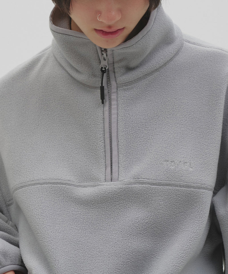 12月中旬～1月上旬頃入荷予定【TODAYFUL / トゥデイフル】Halfzip Fleece Pullover / ハーフジップフリースプルオーバー