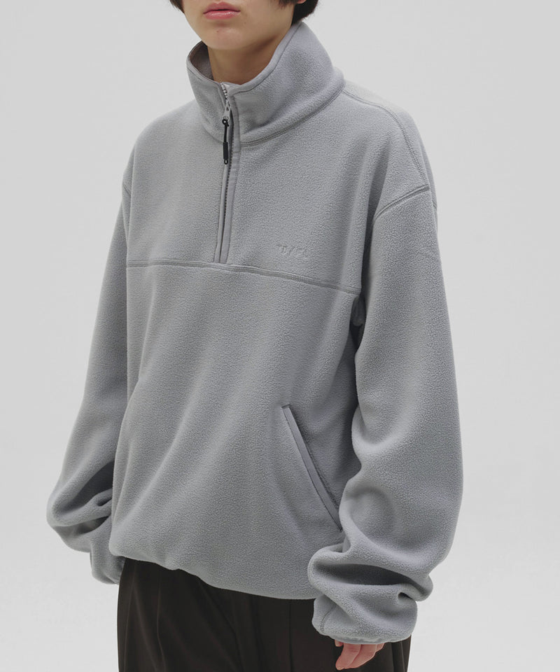 12月中旬～1月上旬頃入荷予定【TODAYFUL / トゥデイフル】Halfzip Fleece Pullover / ハーフジップフリースプルオーバー