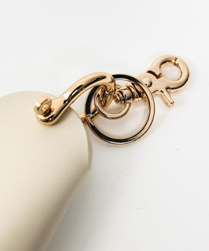 【HASHIBAMI / ハシバミ】ハート型 スマートキーリング