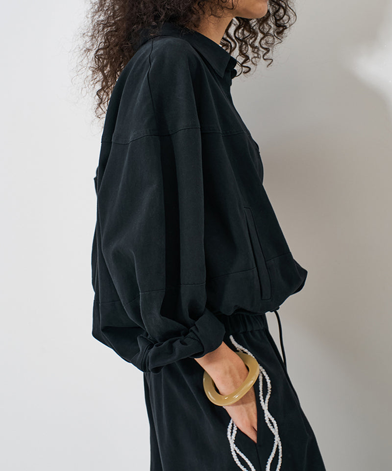 【YENN/イエン】ROUND VOLUME BLOUSON/ラウンドボリュームブルゾン