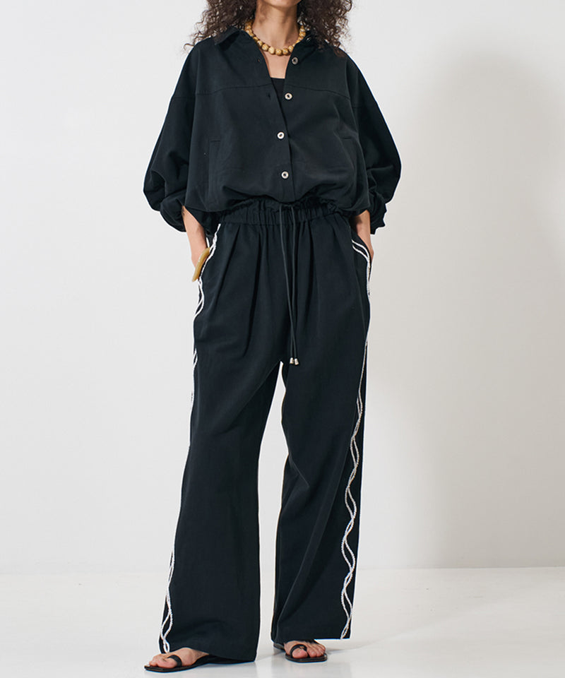 【YENN/イエン】ROUND VOLUME BLOUSON/ラウンドボリュームブルゾン