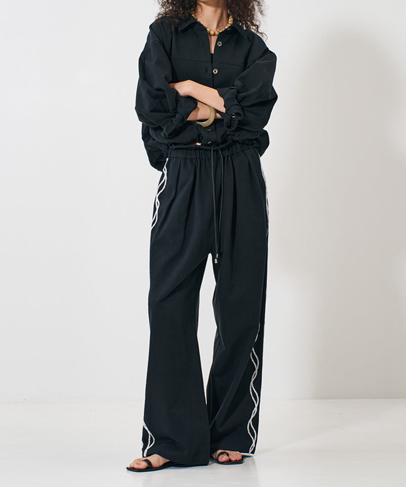 【YENN/イエン】ROUND VOLUME BLOUSON/ラウンドボリュームブルゾン