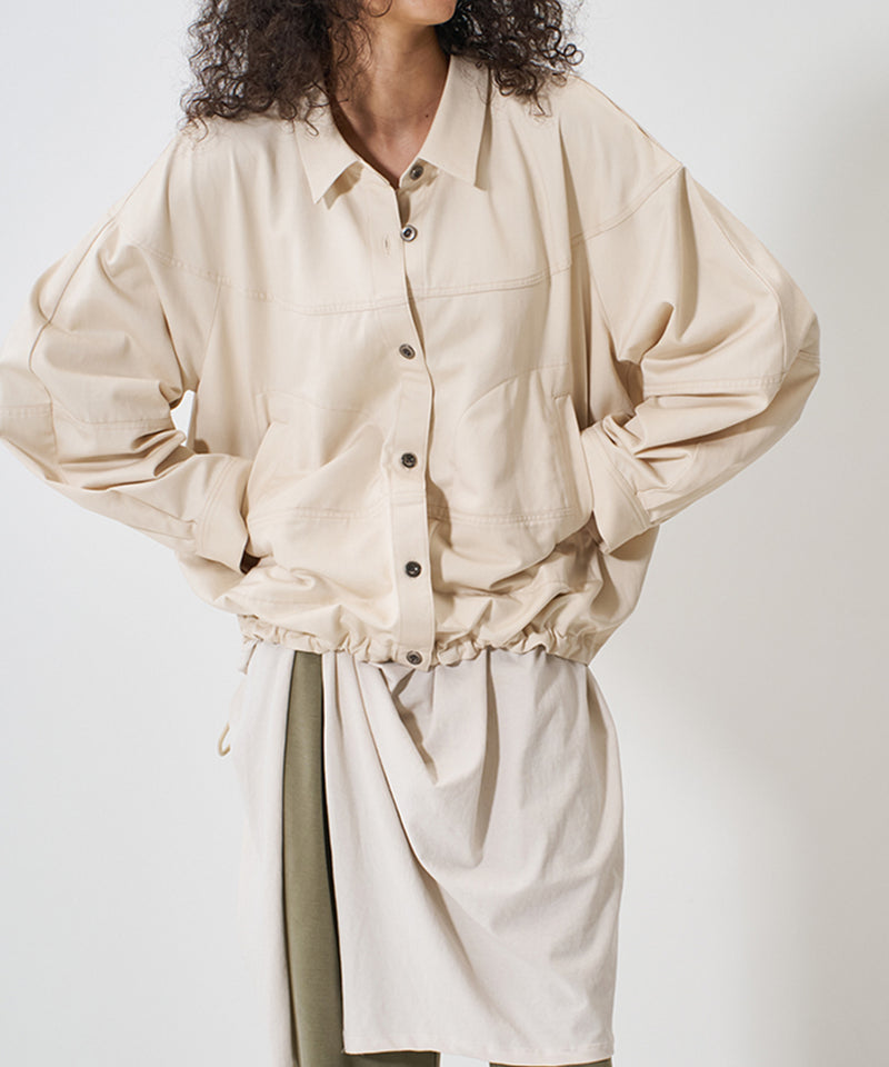 【YENN/イエン】ROUND VOLUME BLOUSON/ラウンドボリュームブルゾン