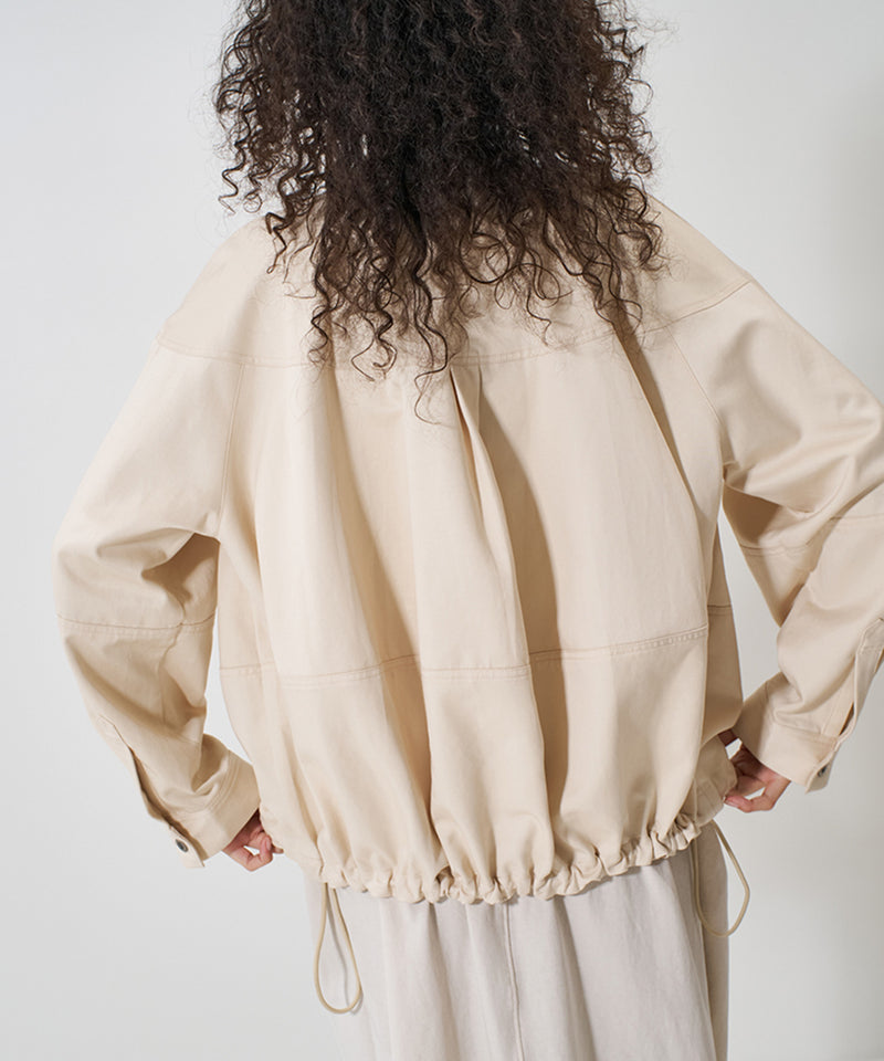 【YENN/イエン】ROUND VOLUME BLOUSON/ラウンドボリュームブルゾン