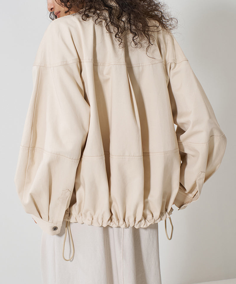 【YENN/イエン】ROUND VOLUME BLOUSON/ラウンドボリュームブルゾン