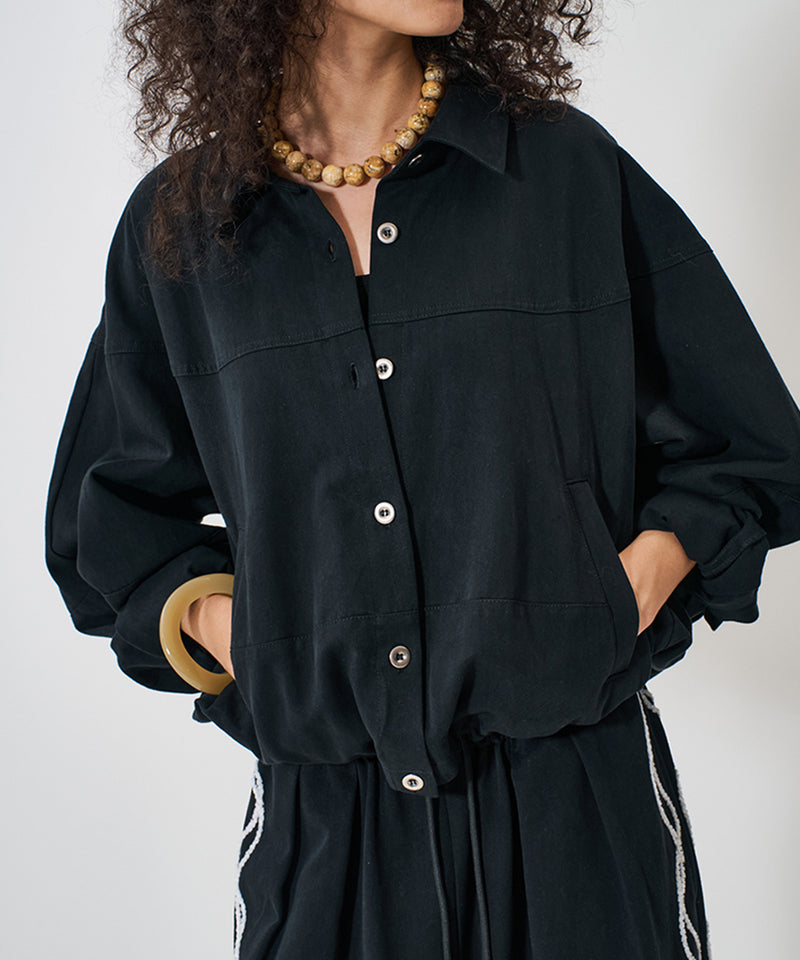 【YENN/イエン】ROUND VOLUME BLOUSON/ラウンドボリュームブルゾン