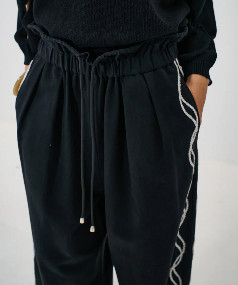 【YENN/イエン】CODE EMBRO PANTS/コードエンブロパンツ