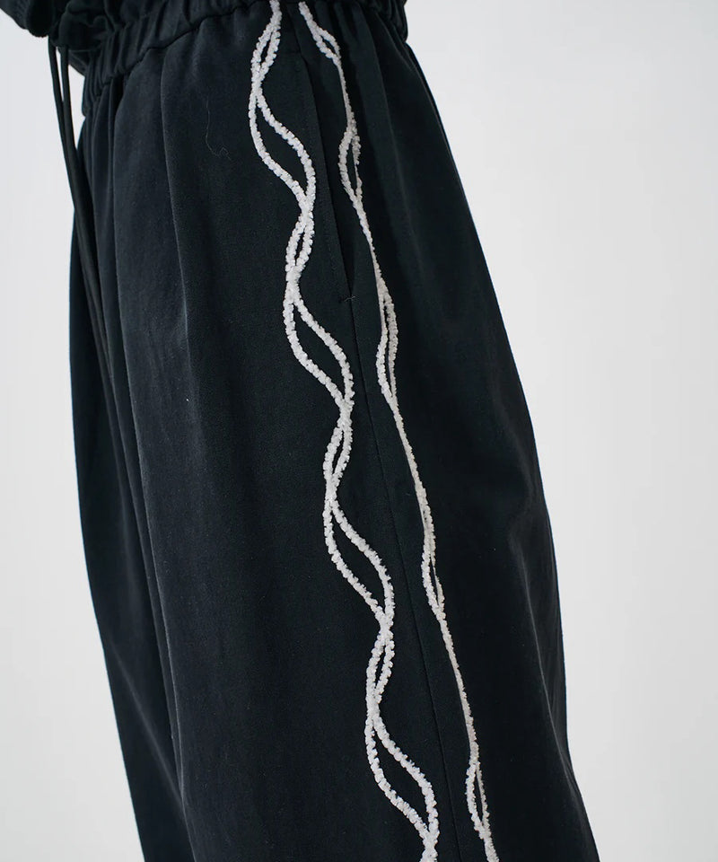 【YENN/イエン】CODE EMBRO PANTS/コードエンブロパンツ