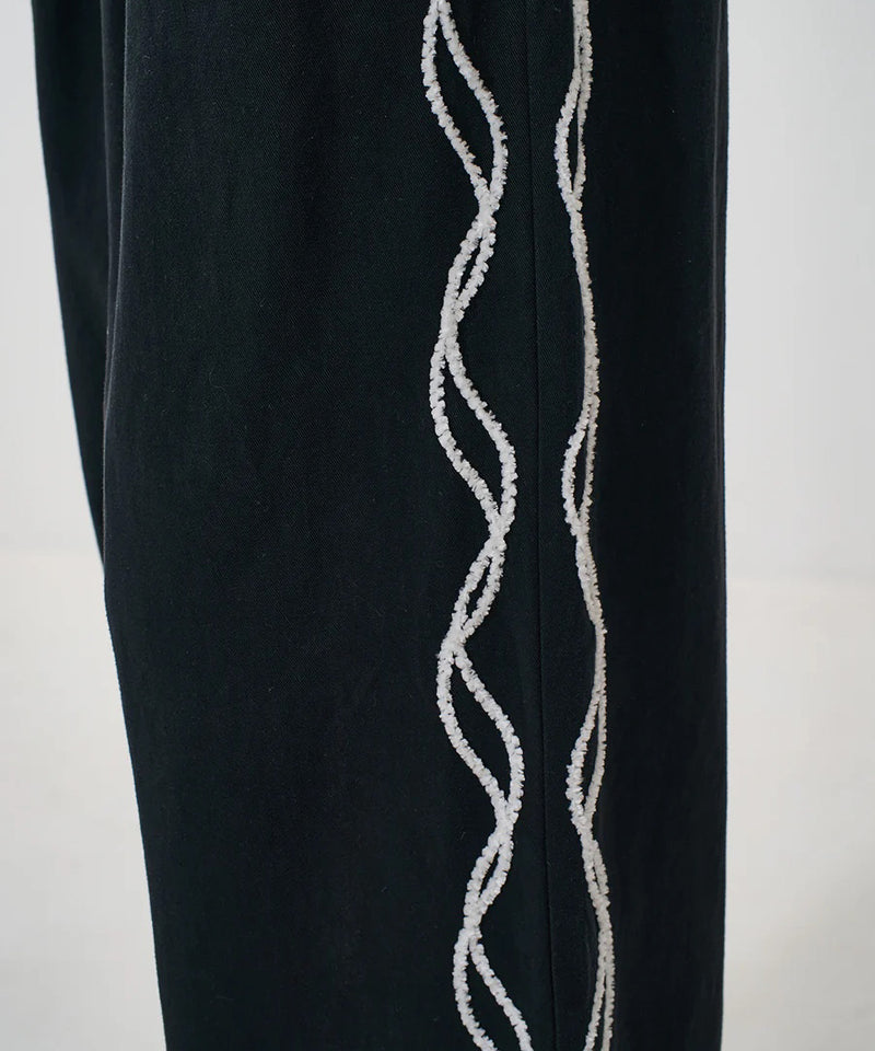 【YENN/イエン】CODE EMBRO PANTS/コードエンブロパンツ