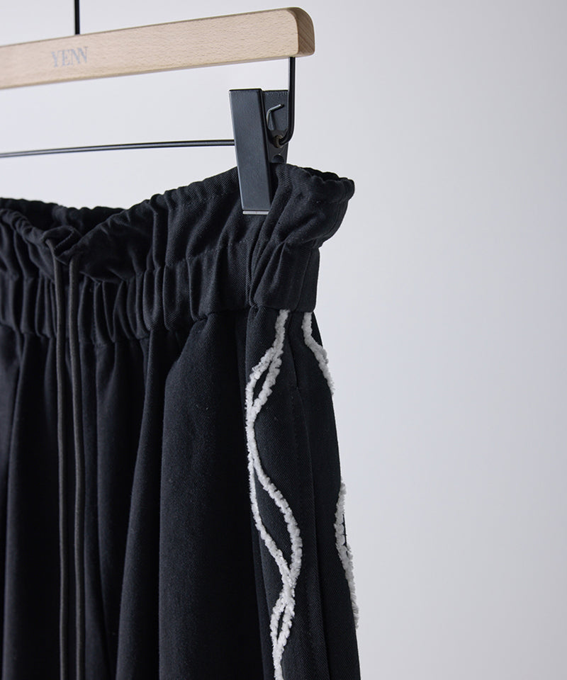 【YENN/イエン】CODE EMBRO PANTS/コードエンブロパンツ