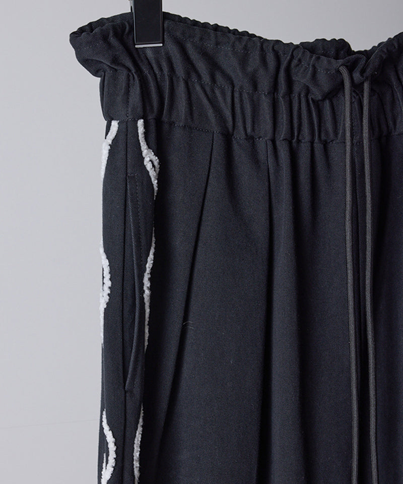 【YENN/イエン】CODE EMBRO PANTS/コードエンブロパンツ