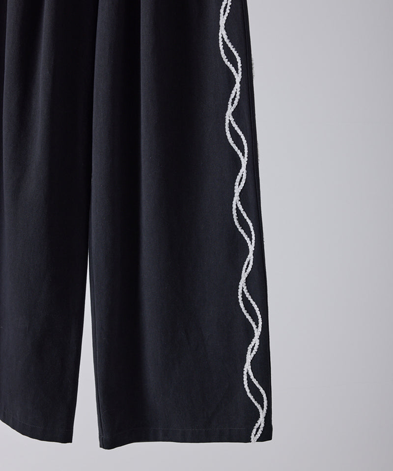 【YENN/イエン】CODE EMBRO PANTS/コードエンブロパンツ