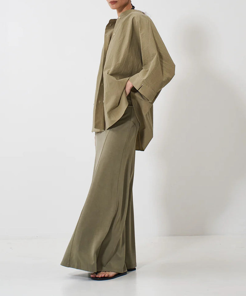 【YENN/イエン】ROUND FORM SHIRT/ラウンドフォームシャツ