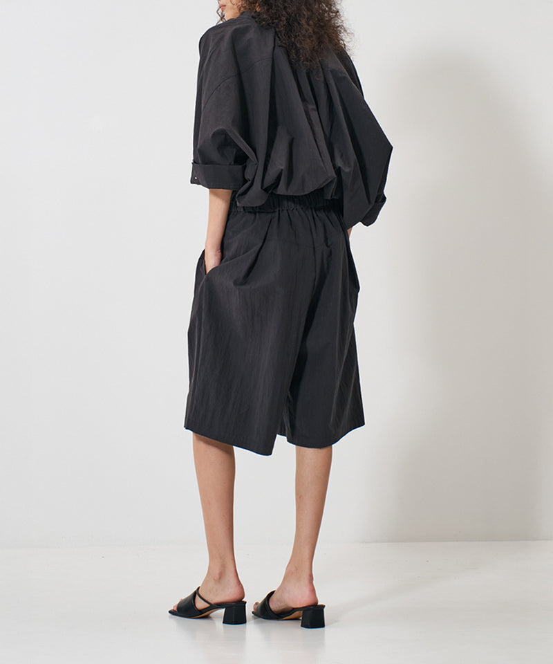 【YENN/イエン】ROUND FORM SHIRT/ラウンドフォームシャツ