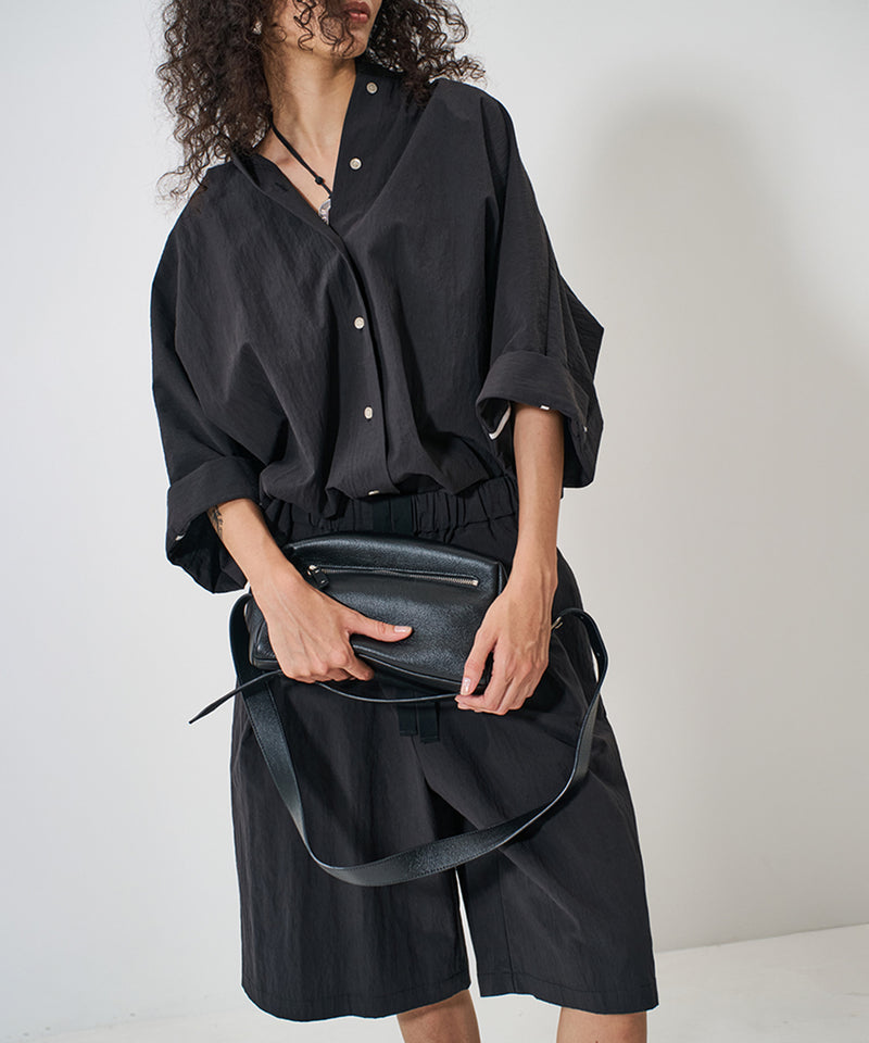 【YENN/イエン】ROUND FORM SHIRT/ラウンドフォームシャツ