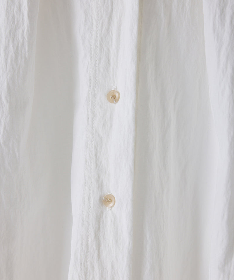 【YENN/イエン】ROUND FORM SHIRT/ラウンドフォームシャツ