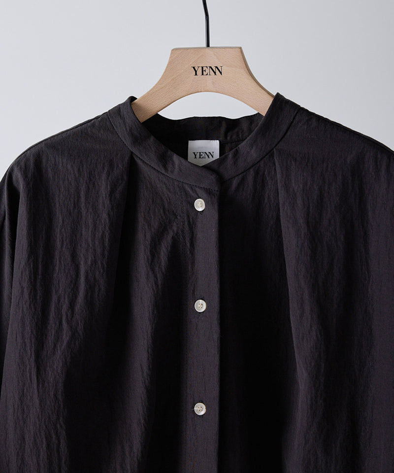 【YENN/イエン】ROUND FORM SHIRT/ラウンドフォームシャツ