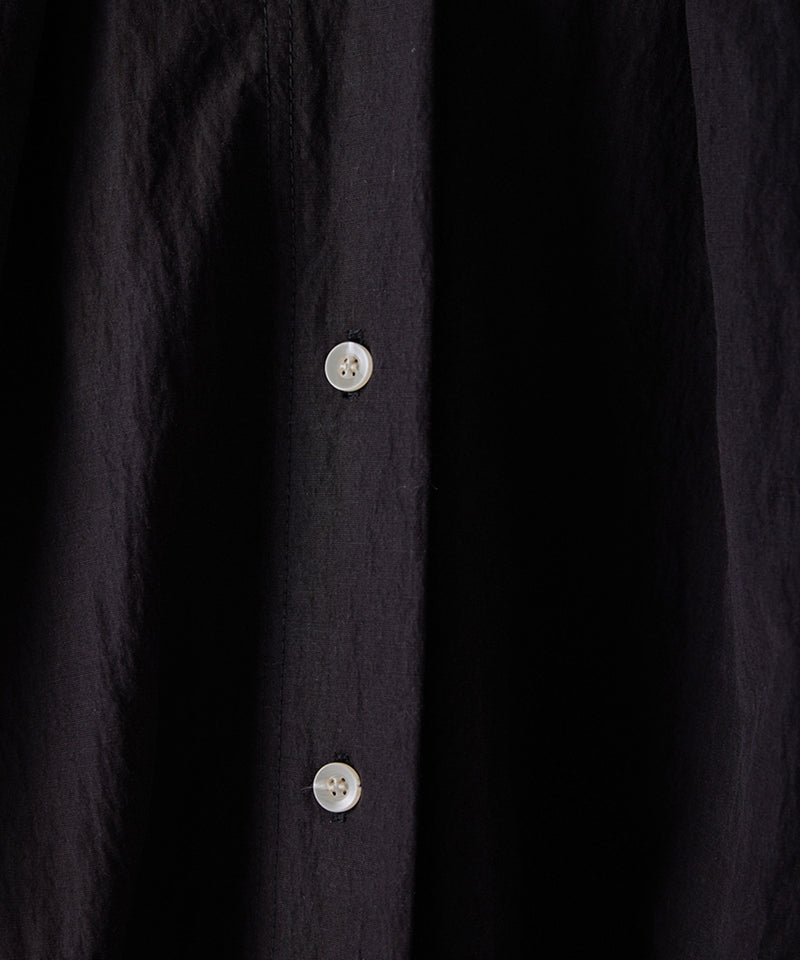 【YENN/イエン】ROUND FORM SHIRT/ラウンドフォームシャツ