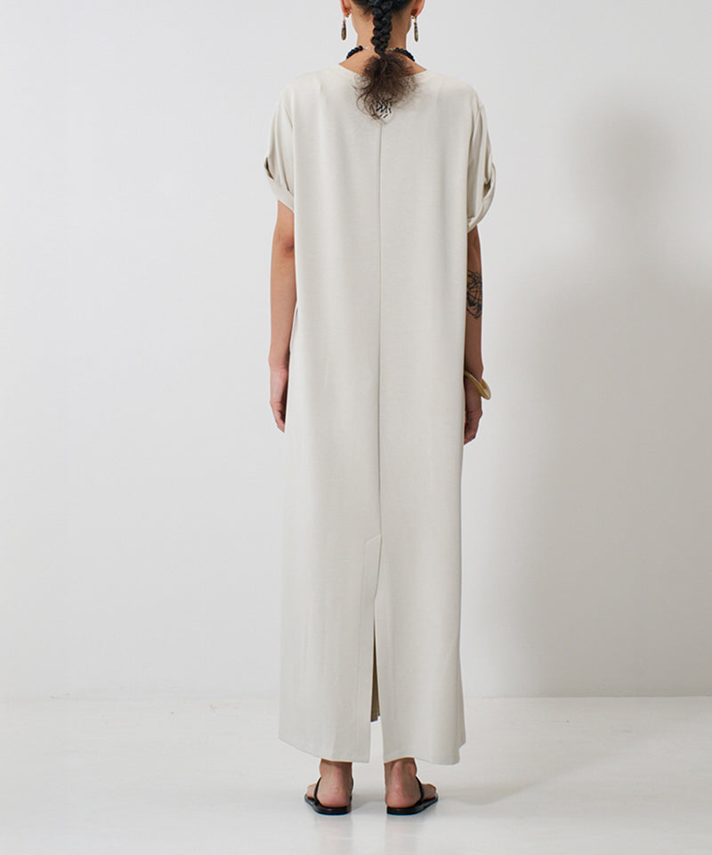 【YENN/イエン】EYELETS TEE DRESS/アイレットティードレス