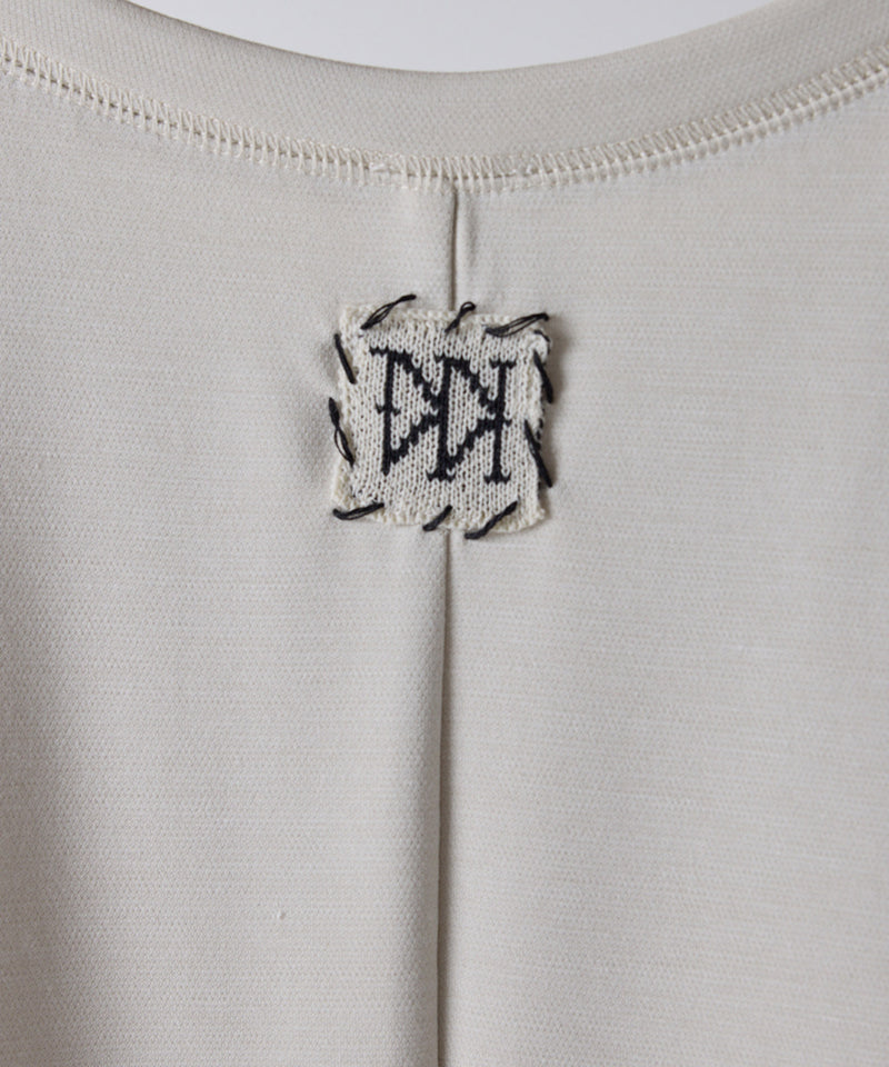 【YENN/イエン】EYELETS TEE DRESS/アイレットティードレス