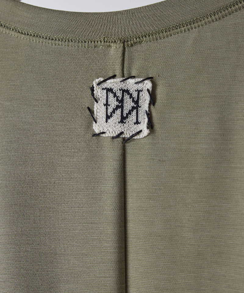 【YENN/イエン】EYELETS TEE DRESS/アイレットティードレス