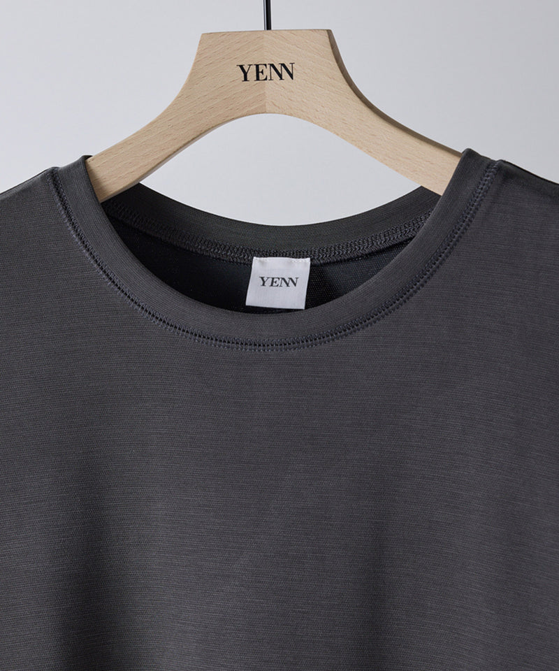 【YENN/イエン】EYELETS TEE DRESS/アイレットティードレス