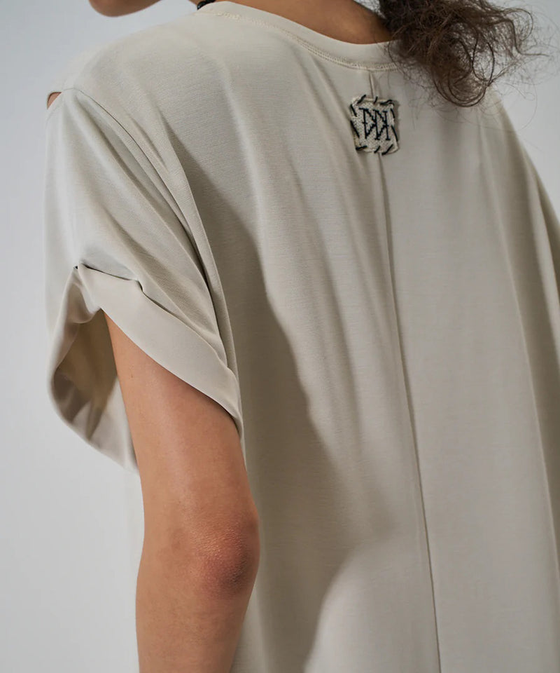 【YENN/イエン】EYELETS TEE DRESS/アイレットティードレス