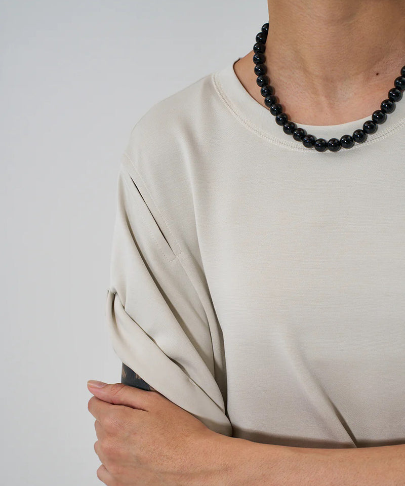 【YENN/イエン】EYELETS TEE DRESS/アイレットティードレス