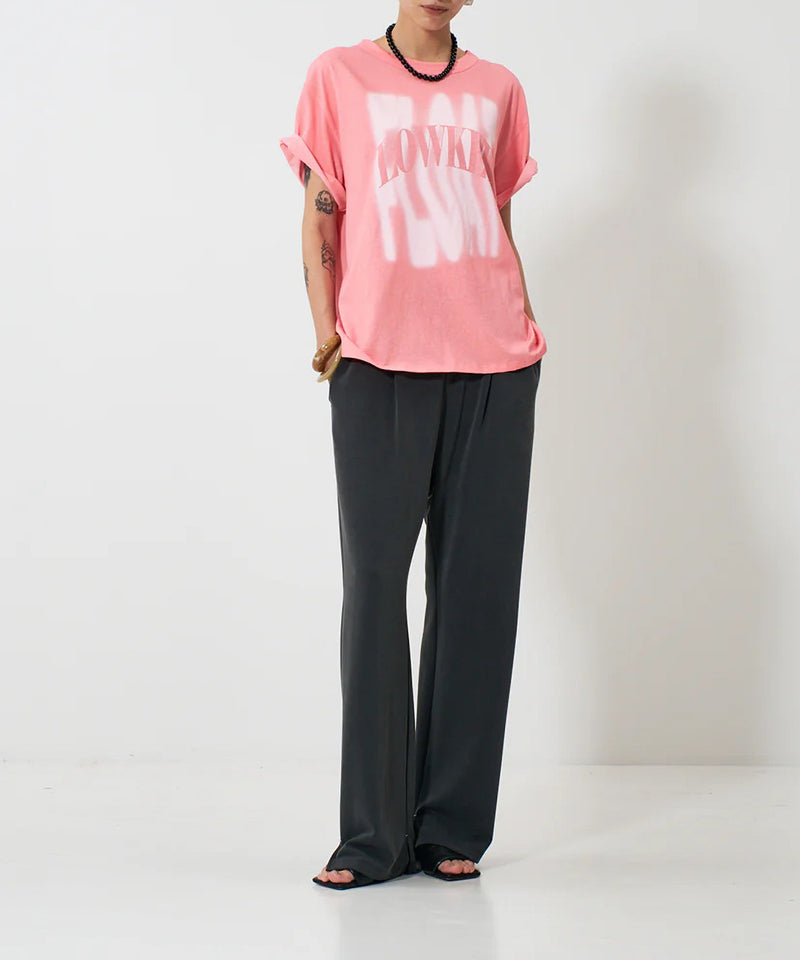 【YENN】SIDE SLIT SLACKS/サイドスリットスラックス
