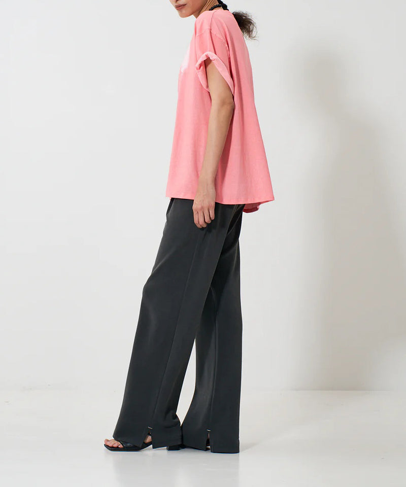 【YENN】SIDE SLIT SLACKS/サイドスリットスラックス