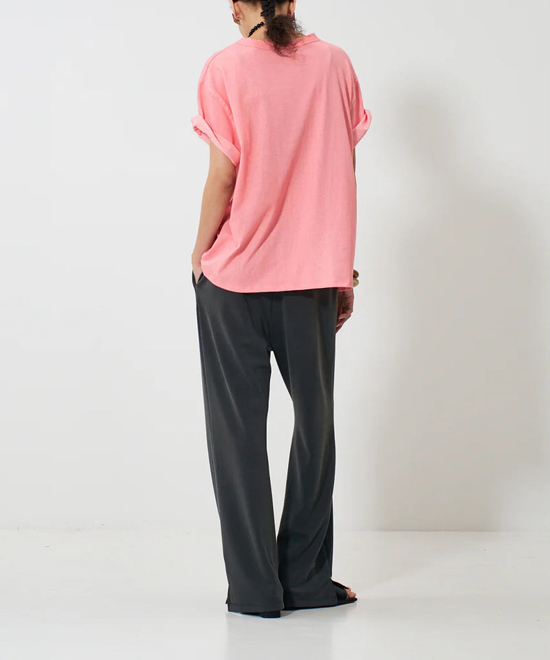 【YENN】SIDE SLIT SLACKS/サイドスリットスラックス