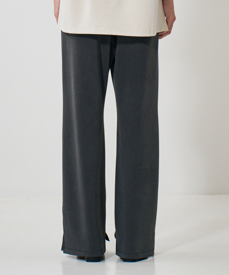 【YENN】SIDE SLIT SLACKS/サイドスリットスラックス