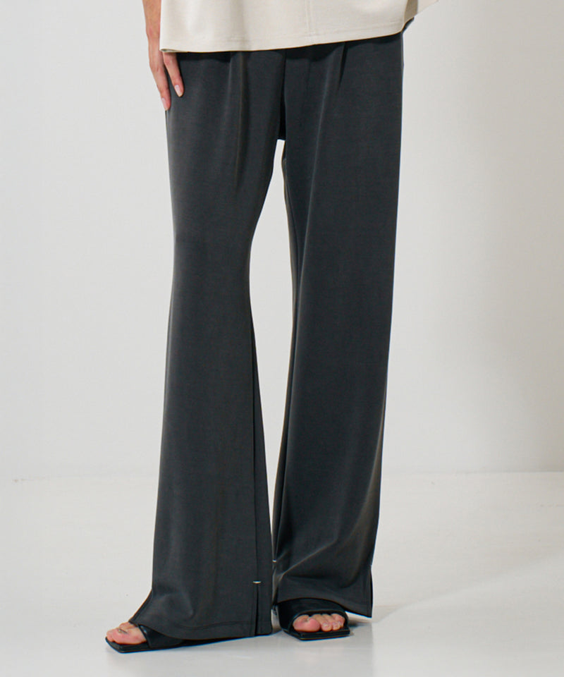【YENN】SIDE SLIT SLACKS/サイドスリットスラックス
